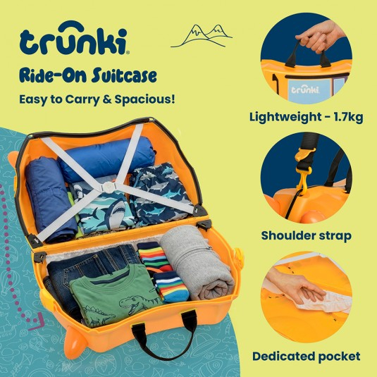 Valiza Trunki Doug - Excavatorul Glide [21]