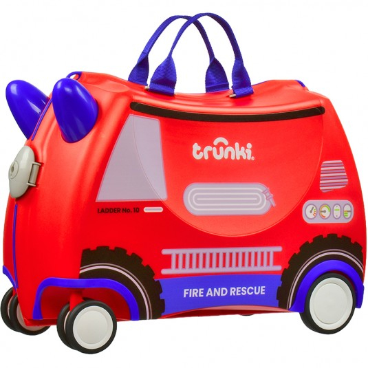 Valiza Trunki Frank - Masina de pompieri Glide [3]