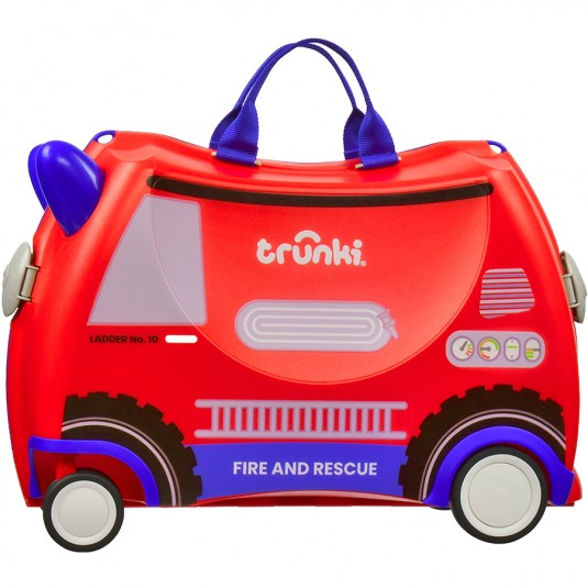 Valiza Trunki Frank - Masina de pompieri Glide [2]