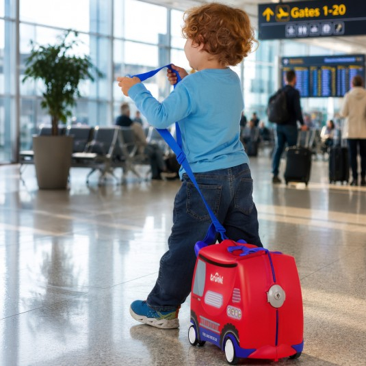 Valiza Trunki Frank - Masina de pompieri Glide [16]