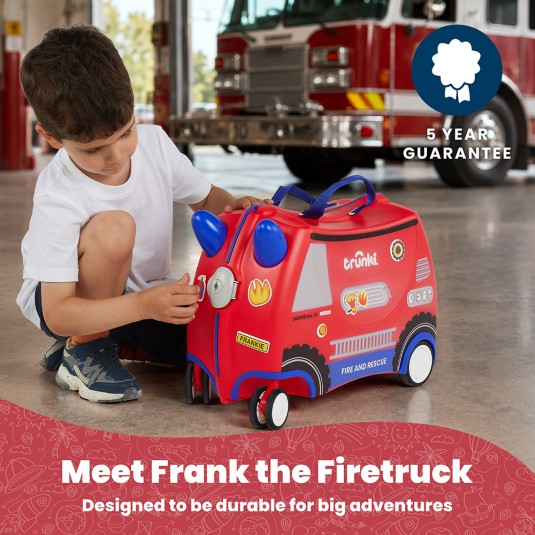 Valiza Trunki Frank - Masina de pompieri Glide [20]
