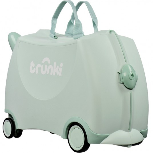 Valiza Trunki Solid Green Glide [4]
