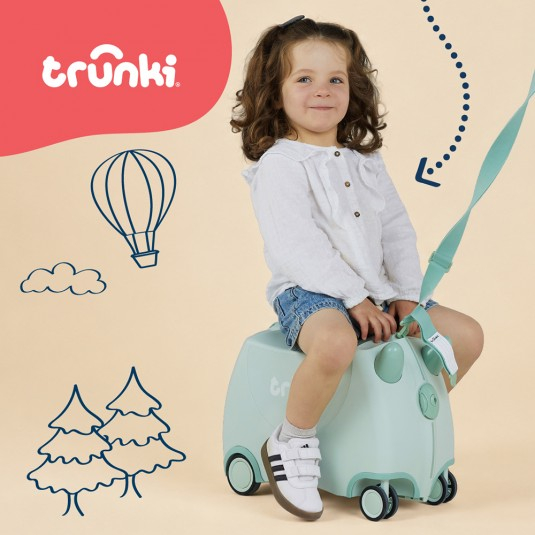 Valiza Trunki Solid Green Glide [16]