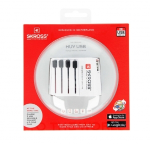 Adaptor priza universala cu 2XUSB Skross [1]