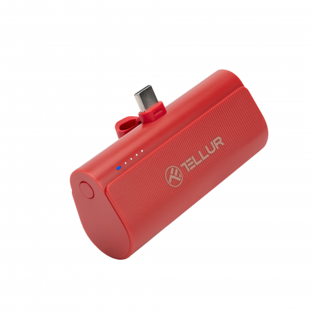 Altele - Baterie Externă Tellur PD201 5000mAh, PD20W
