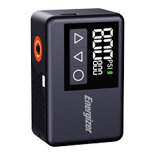 Compresor portabil Energizer Ultimate 120 PSI, 13l/min, Ecran LCD, 100 gr., Negru, PAC1000