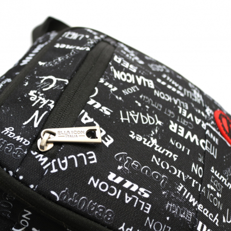 Geanta de umar, Ella Icon, Urban, Negru, 22x7x24.5cm [4]