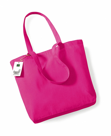 Geanta din bumbac organic - Roz [1]