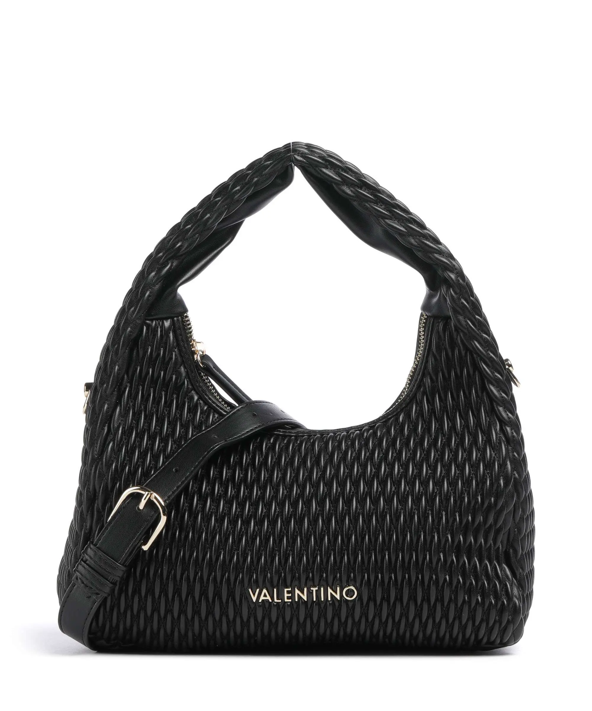 Genti de dama - Geanta Valentino Frequency Re Hobo sintetica neagra