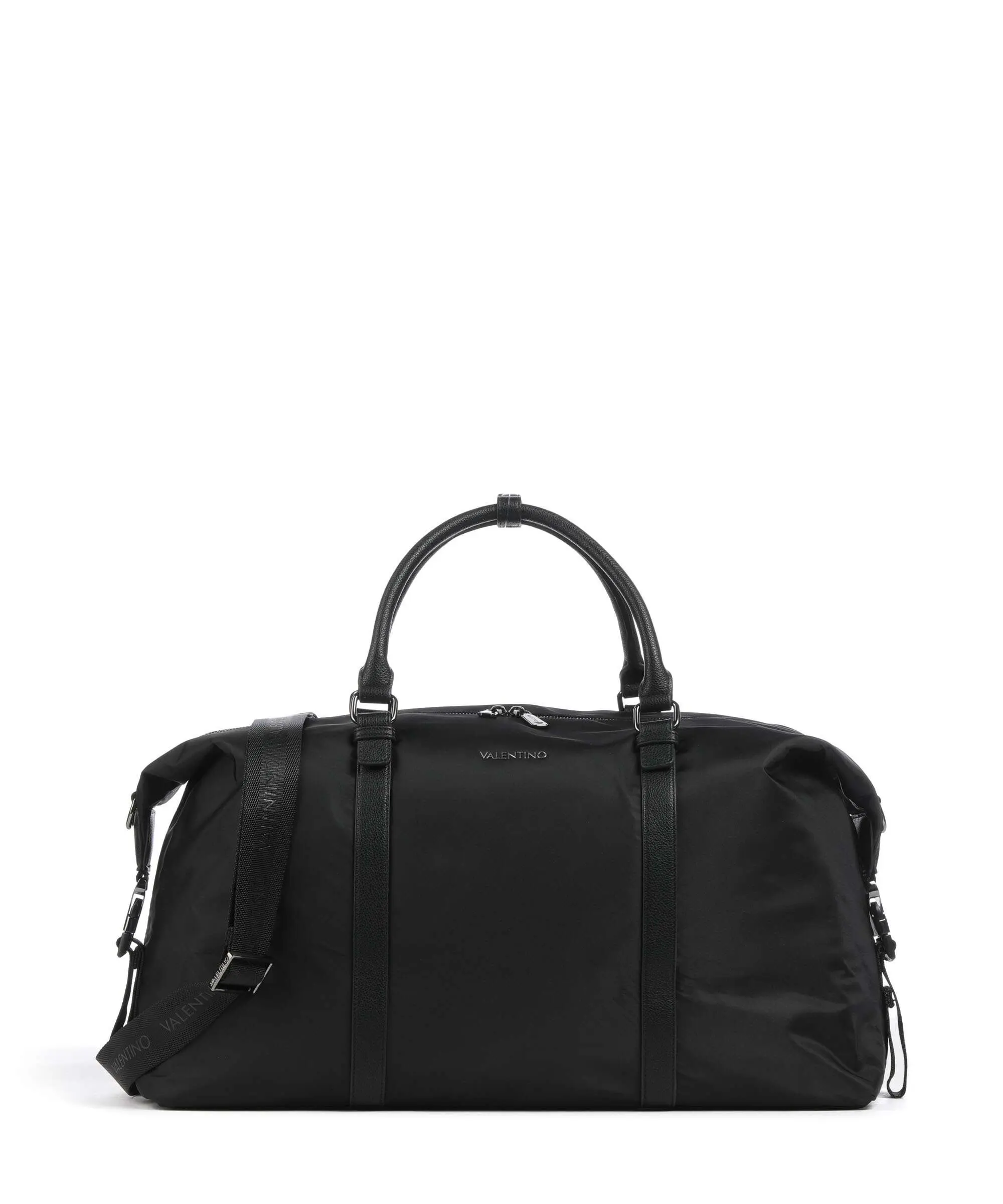 Genti de voiaj - Geanta Valentino Infinity Weekend neagra 54 cm