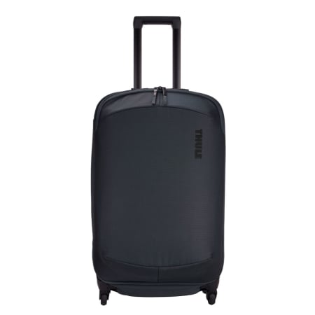 Trolere de cală mari - Geanta voiaj, Thule, Subterra Checked Spinner, 68 cm, 65L, Dark Slate