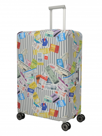 Husa protectie troler, Travelite, Albastru-Alb, L [4]
