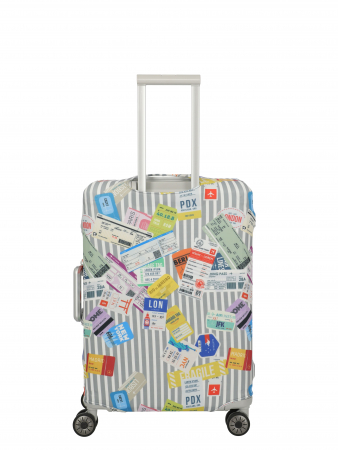 Husa protectie troler, Travelite, Albastru-Alb, M