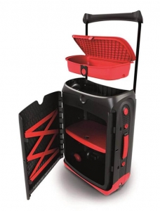Valiza TRUNKI Jurni Magma Red [2]