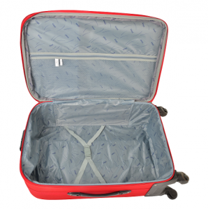 Klept Troler textil 4 roti Smart-75 Albastru cu verde [1]