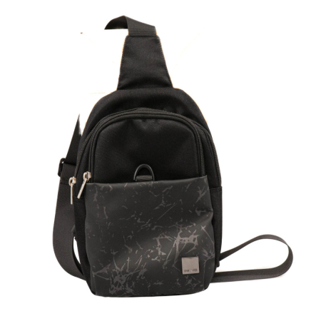 Bagaje - LAMONZA GEANTA CROSSBODY RIVIERA 31X22X8 CM GRI INCHIS