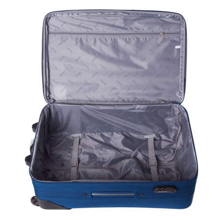 Troler cala mediu (M)Lamonza  Atlanta 64x41x24 cm, 3.30 kg, extensibil 30%, albastru [2]