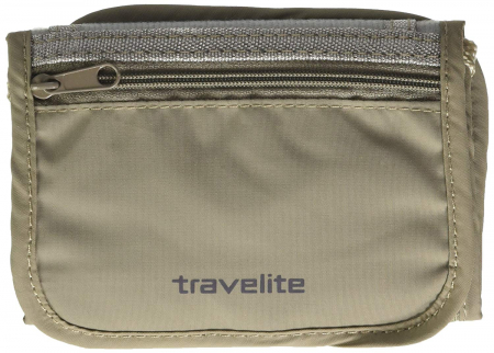 Geanta-portofel Travelite cu protectie RFID - Bej [1]