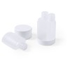Altele - Set 3 recipiente reutilizabile cu suport transparent cu capac