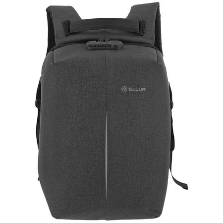 Rucsac laptop Tellur Antifurt V2, cu port USB, 15.6" [0]