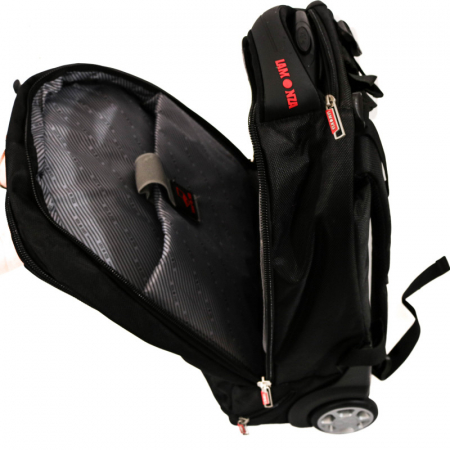 Rucsac cu troler Smiley, 46x34x18 cm, negru [8]