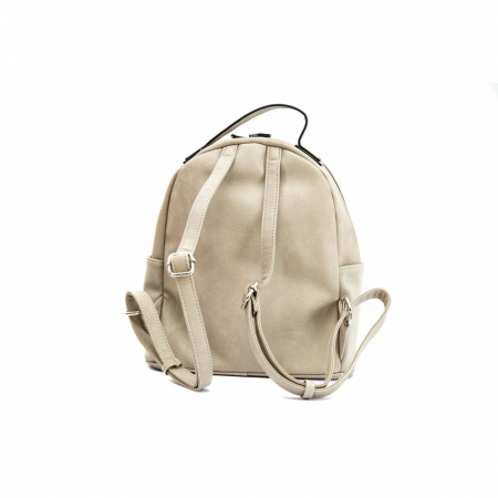RUCSAC DAMA AZALYA GRI 27X13X28 CM  - Lamonza  inbagaj [2]