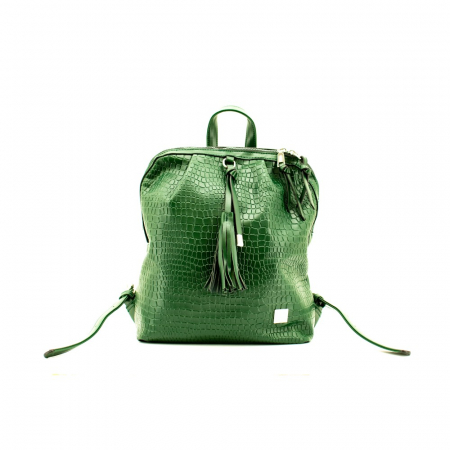 Cadouri pentru EA - RUCSAC DAMA LAMONZA PORTA VERDE 24X30X11 CM   inbagaj
