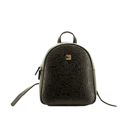 RUCSAC DAMA LAMONZA HANNA NEGRU 25X27X12 CM inbagaj
