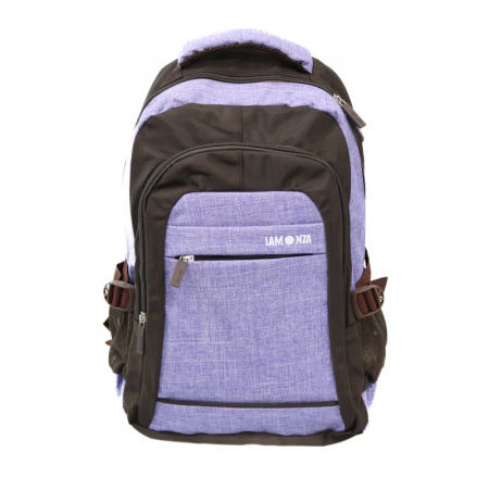 Rucsacuri - Rucsac Lamonza Lava Gri cu mov, 47X30X19 cm