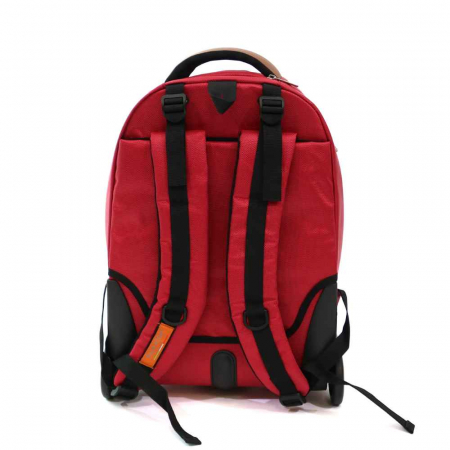 RUCSAC TIP TROLER ELLA ICON ATENA - VERDE - 49X35X23 CM - rosu [2]