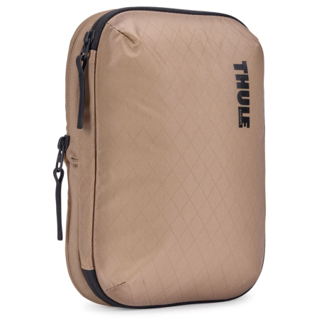 Bagaje - Saculet de depozitare Thule Compression Packing Cube mic, bej