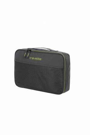 Set 3 packing cubes (organizatoare pentru bagaje), Travelite, L/M/S, Gri [2]