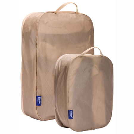 Accesorii bagaje - Set saculeti de depozitare Thule Packing Cube mediu + mic, bej