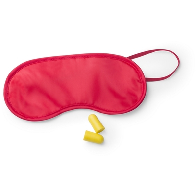 Set produse - Set Travel: Masca de somn Dopuri de urechi - Roz