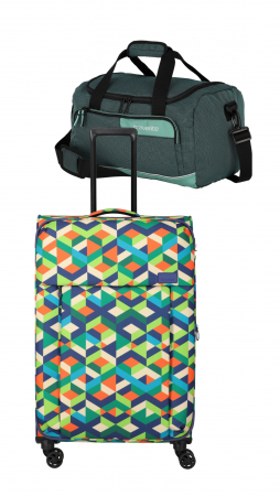 Set produse - Set Troler de cala mare(L) Travelite CAMPUS + Geanta de voiaj Travelite VIIA