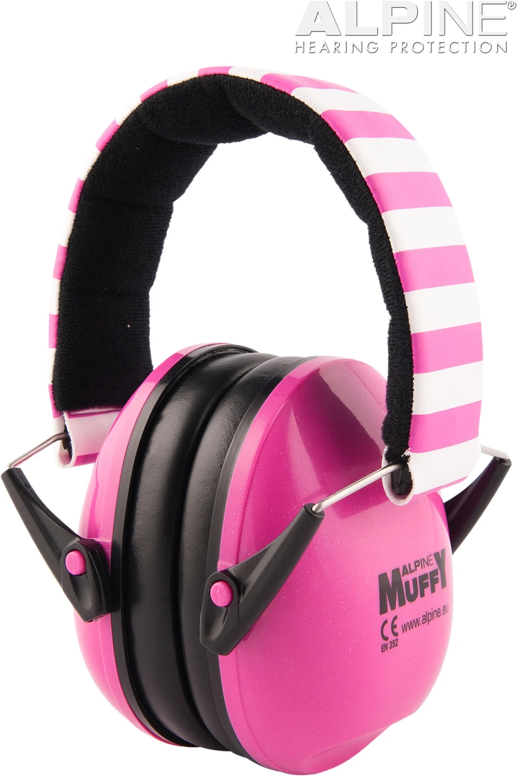 Set Troler pentru copii cu 4 roti Heys Fashion Unicorn + Casti antifonice pentru copii Muffy Roz [2]