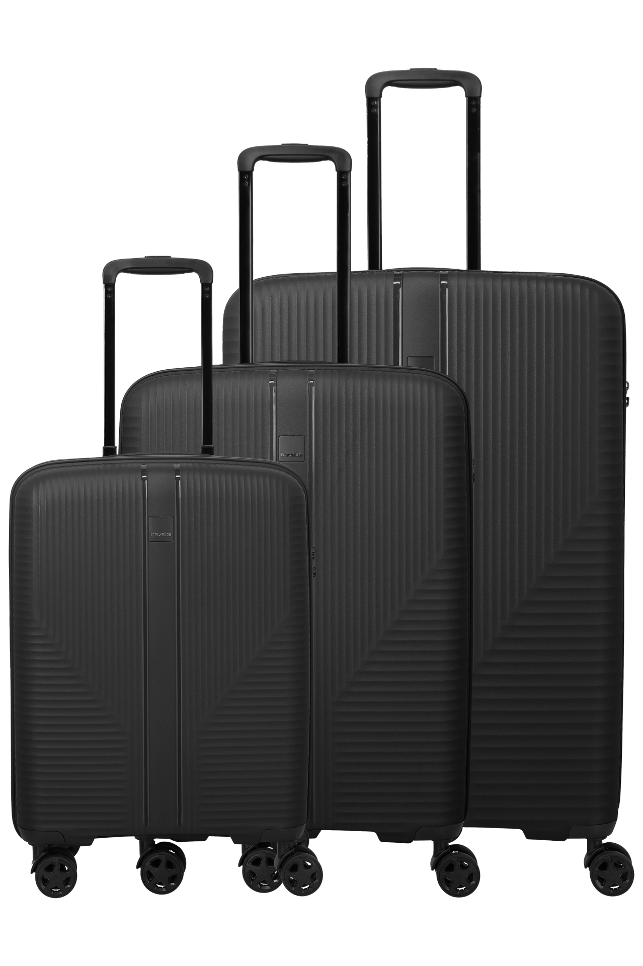 Bagaje - Set trolere Travelite Air Stripe S,M,L Black