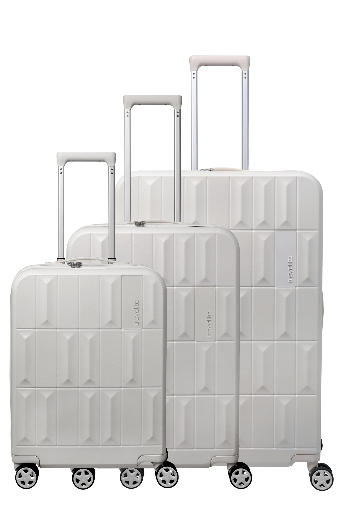 Bagaje - Set trolere Travelite Panello  S,M,L Ivory