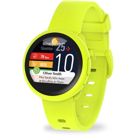 Smartwatch MyKronoz ZeRound 3 Lite Rezistent la apa  - Galben/ Galben [1]