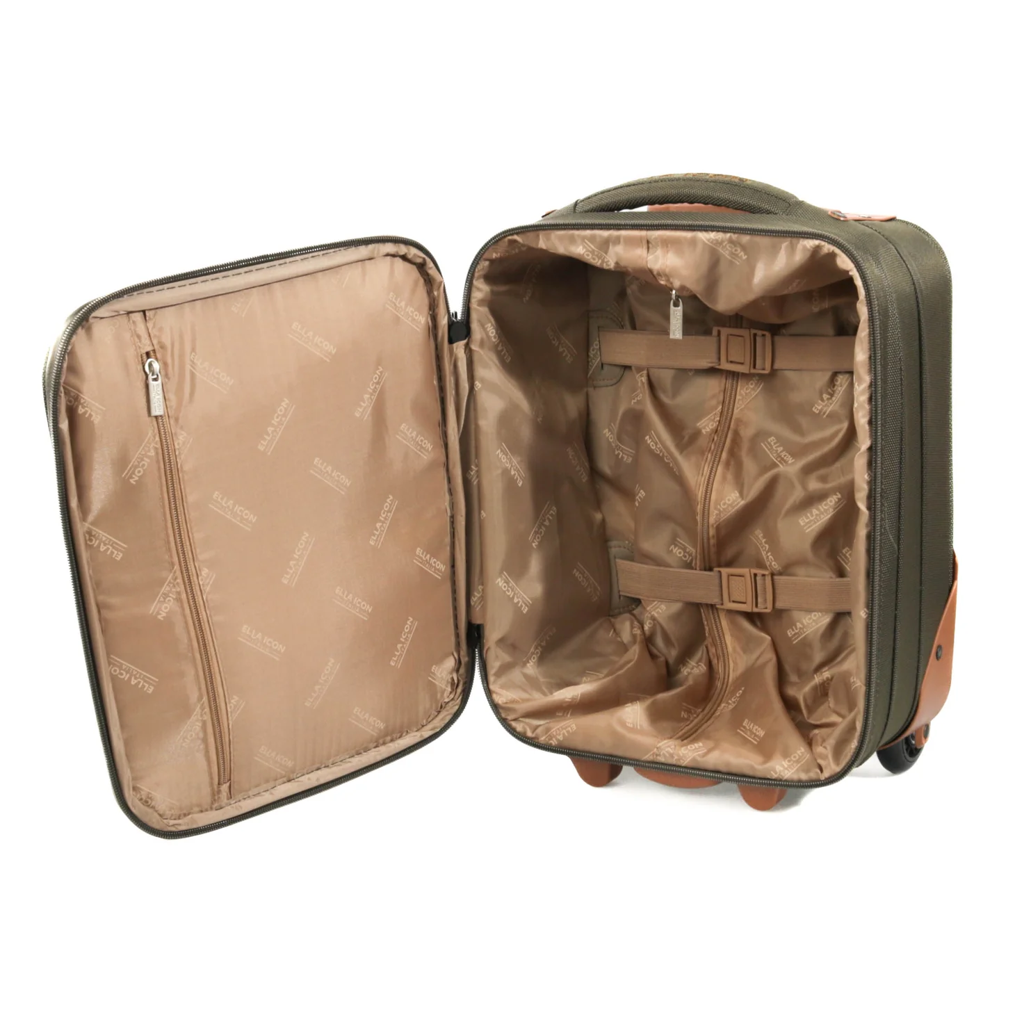 Troler Atena Textil Verde 40X30x20 cm [5]