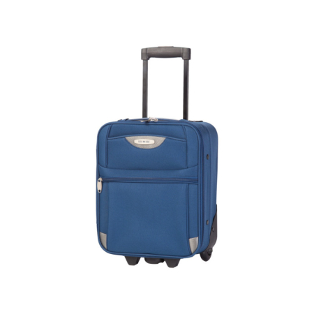 Bagaje - Troler Atlanta 40x30x17 cm, 1.8 kg, albastru