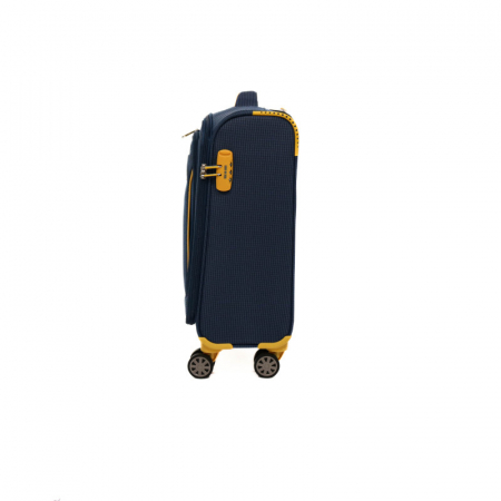 Troler de cabina (S) Lamonza Cruise, 55x37x22 cm , bleumarin/galben [4]