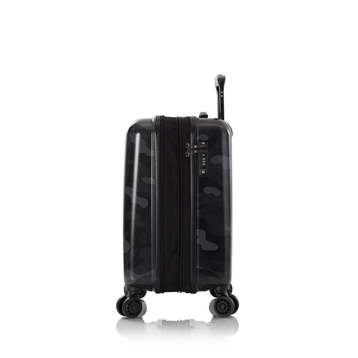 Troler de cabina Heys Camo Fashion Spinner negru 53cm x 38cm x 23cm, extensibil [5]
