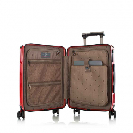 Troler de cabina Heys Tekno, 53cm x 37cm x 23cm, Rosu [5]
