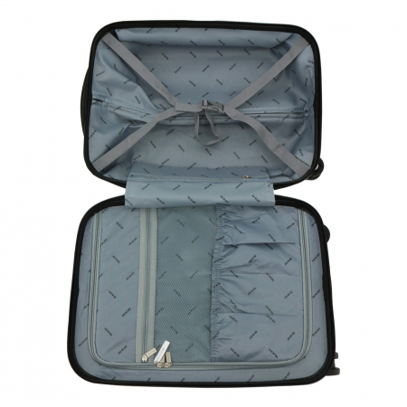 TROLER DE CABINA LAMONZA ASTORIA -  ARGINTIU  55X35X23 CM [4]