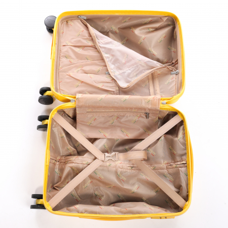 Troler de cabina(S) ELLA ICON FLY Galben 55X39X23 CM InBagaj.ro [5]