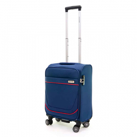 Trolere de cabină - Troler de cabina(S) ELLA ICON PETRA TEXTIL Albastru 55X36X24 CM