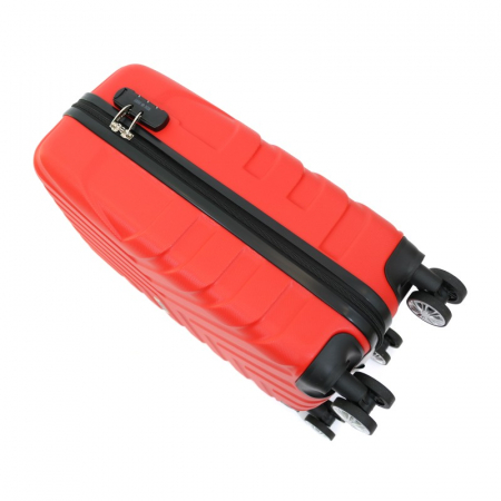 Troler de cabina(S) Lamonza Malibu 55x36x23 cm, rosu InBagaj [7]
