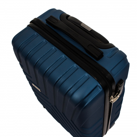 Troler de cabina(S) Lamonza Malibu 55x36x23 cm 2.6 kg, albastru InBagaj [5]