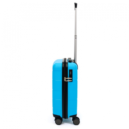 Troler de cabina(S) Lamonza Reno 55x34x21cm, albastru InBagaj [3]